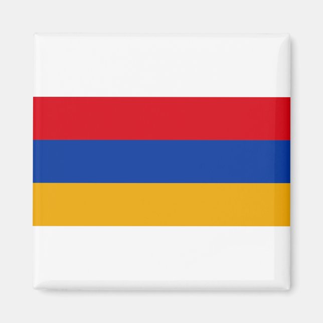 armenische Flagge Magnet (Vorne)