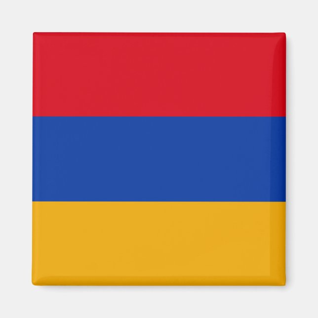 armenische Flagge Magnet (Vorne)