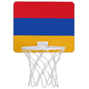 armenische Flagge Mini Basketball Netz
