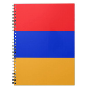 Armenische Flagge Notizblock