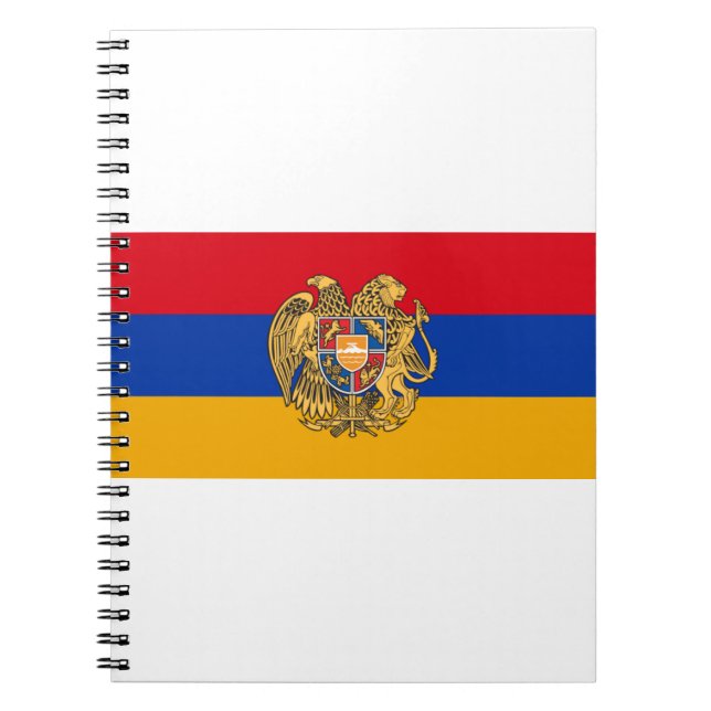 armenische Flagge Notizblock (Vorderseite)