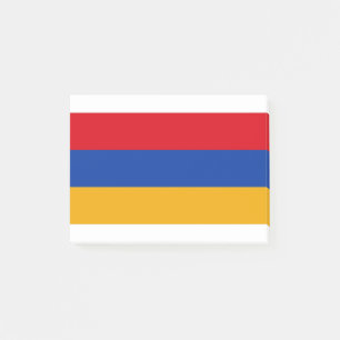 armenische Flagge Post-it Klebezettel