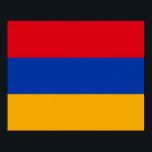 armenische Flagge Poster<br><div class="desc">armenische Flagge</div>