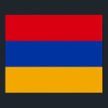 armenische Flagge Poster<br><div class="desc">armenische Flagge</div>