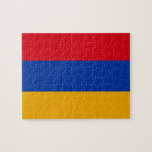 armenische Flagge Puzzle<br><div class="desc">armenische Flagge</div>