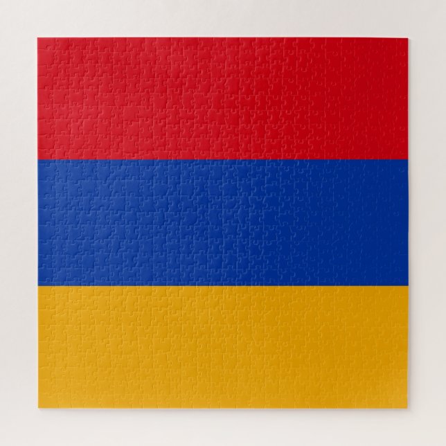 armenische Flagge Puzzle (Vertikal)