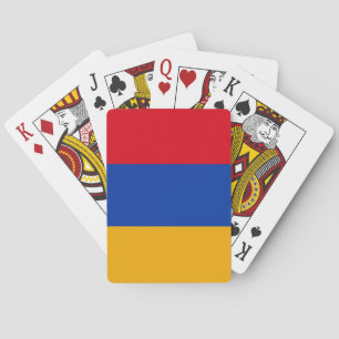 armenische Flagge Spielkarten