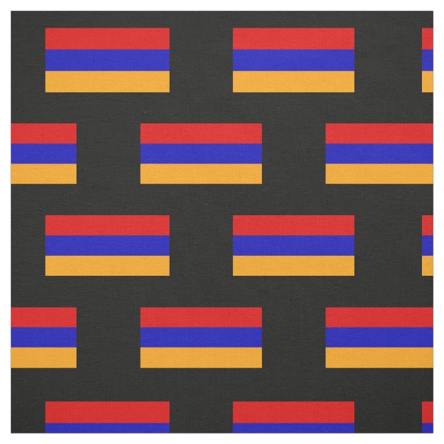 Armenische Flagge Stoff (Muster)