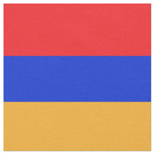 Armenische Flagge Stoff