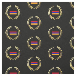 Armenische Flagge Stoff