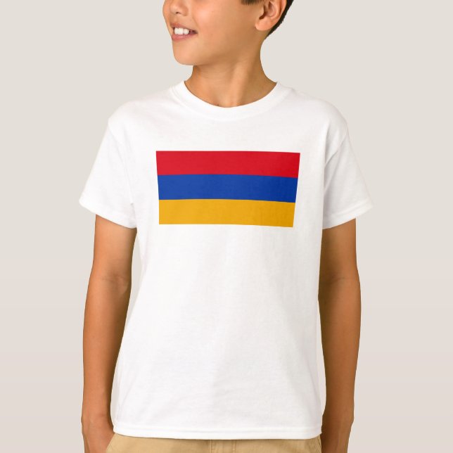 armenische Flagge T-Shirt (Vorderseite)