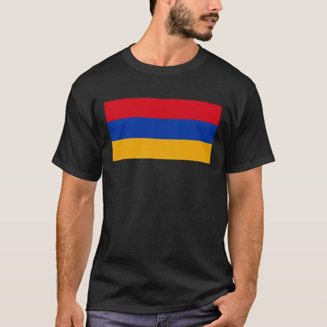 armenische Flagge T-Shirt (Vorderseite)