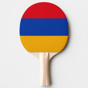 armenische Flagge Tischtennis Schläger