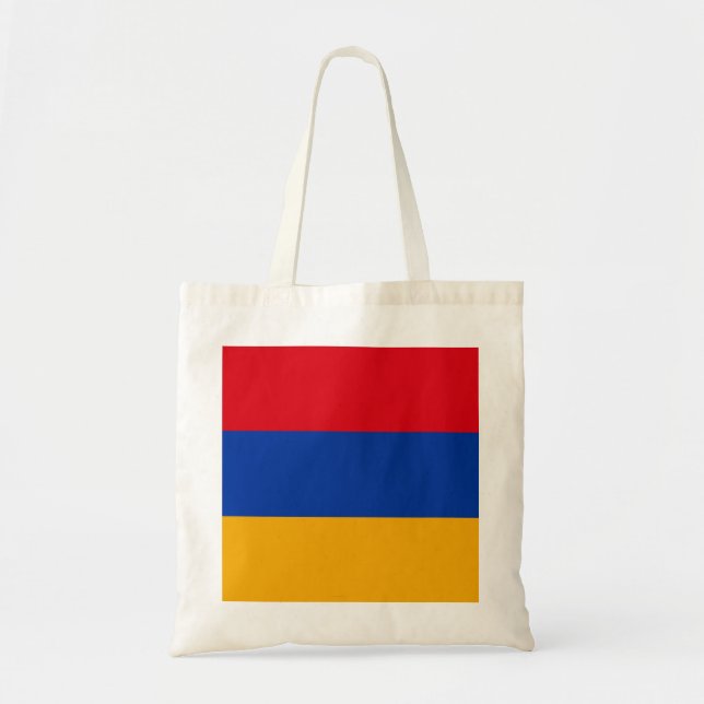 armenische Flagge Tragetasche (Vorne)