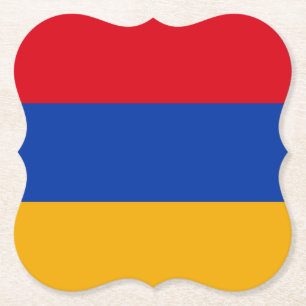 armenische Flagge Untersetzer
