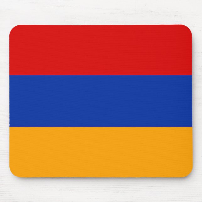 Armenische FlaggenMausunterlage Mousepad (Vorne)