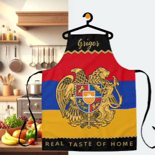 Armenische Koch Schürze, Küche, armenische Flagge Schürze
