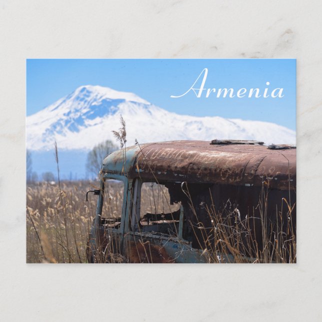 Armenische Postkarte (Vorderseite)