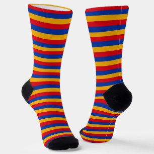 Armenische Socken, patriotische armenische Flaggen Socken