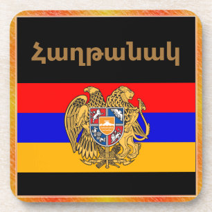 Armenische Sprichwort-Getränkeküste Getränkeuntersetzer