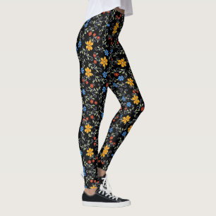 Armenische Tricolor-Blume Leggings