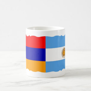 Armenische und argentinische Tasse