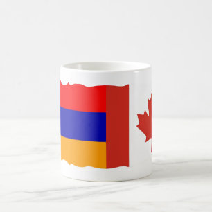 Armenische und kanadische Tasse