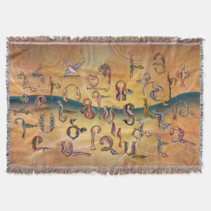 Armenische Vögel Alphabet Decke