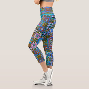 Armenische Volkskunst Capri Leggings