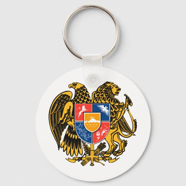 Armenische Wappen Schlüsselanhänger (Vorderseite)