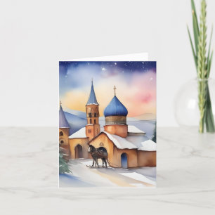 Armenische Weihnachten B - 6. Januar - Aquarell