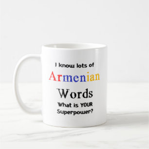 armenische Wörter Kaffeetasse