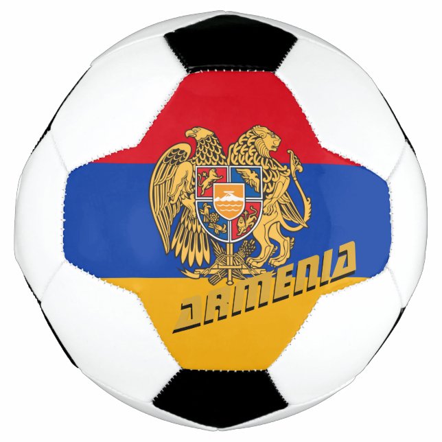 Armenischer Fußball und Armenische Flagge / Sport (Vorderseite)