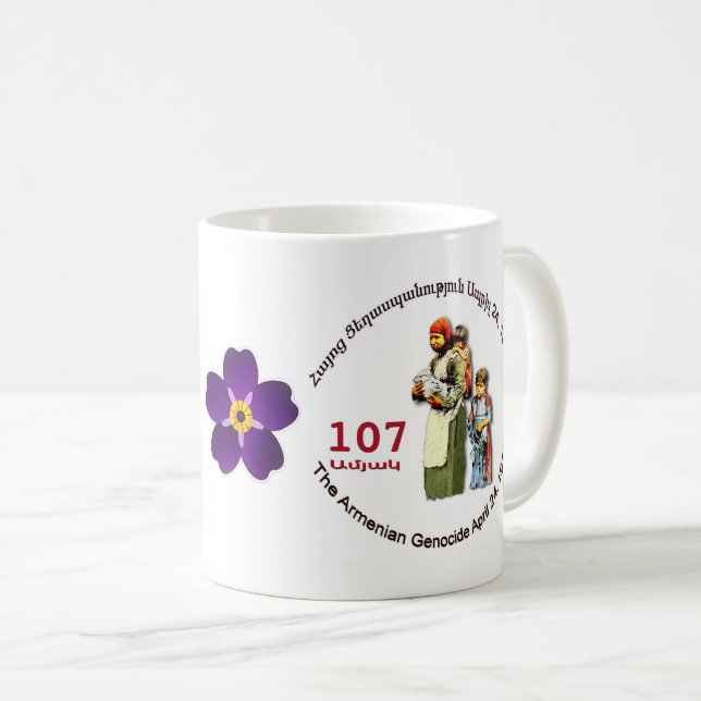 Armenischer Völkermord 107 Tasse (VorderseiteRechts)