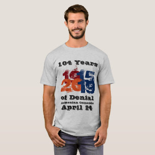 Armenischer Völkermord-T - Shirt
