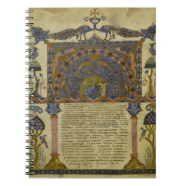 Armenisches Evangelium Mittelaltermanuskript Notizblock
