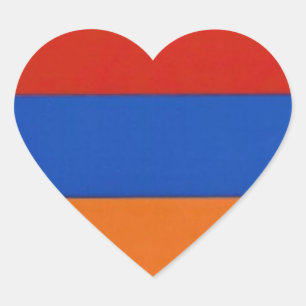 Armenisches Herz Aufkleber