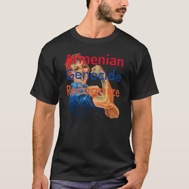 Armenisches Shirt gegen Völkermord (Vorderseite)