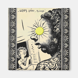 Armenisches Sprichwort Magnet