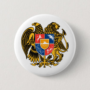 Armenisches Wappen Button