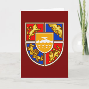 Armenisches Wappen Erbe & Symbole Feiertagskarte