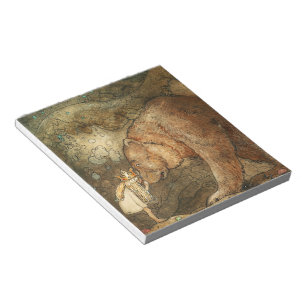 Armer kleiner Bär, 1912 von John Bauer Notizblock