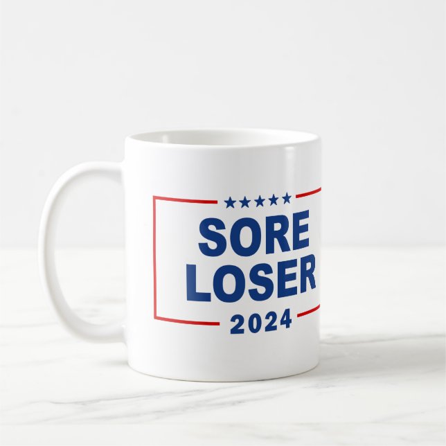 Armer Verlierer 2024 Kaffeetasse (Links)