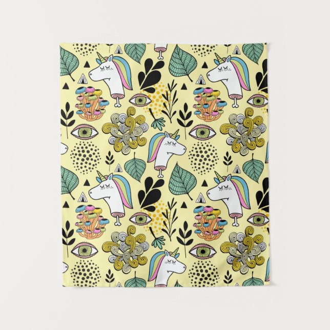 Armes Einhorn Wandteppich (Vorderseite)