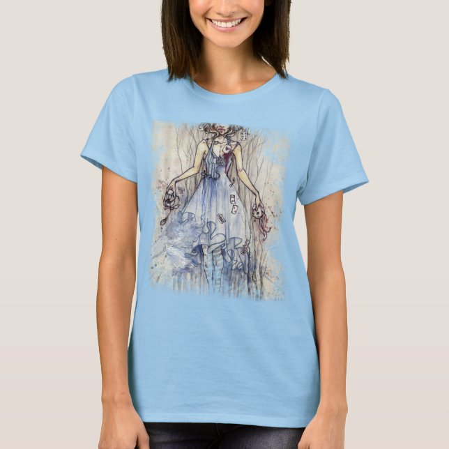 Armes Kaninchen, arme Alice T-Shirt (Vorderseite)