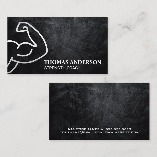 Armgeflecht | Gesundheitliche Fitness Visitenkarte (Vorne/Hinten)