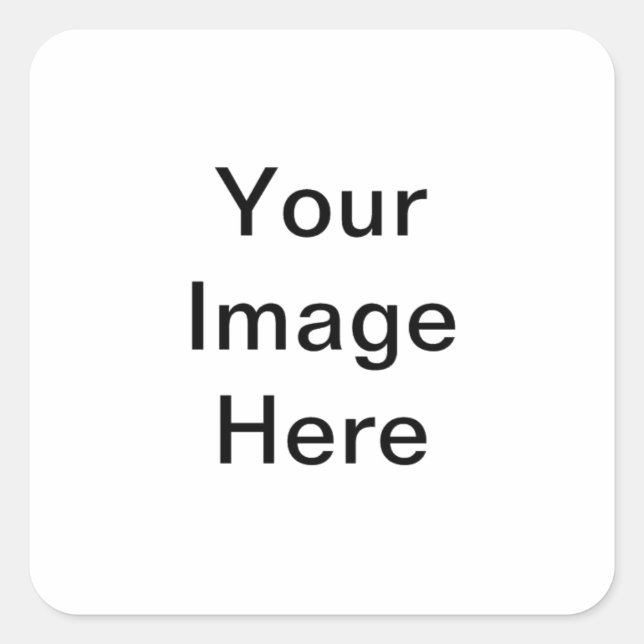 Armhalskette Quadratischer Aufkleber (Vorderseite)