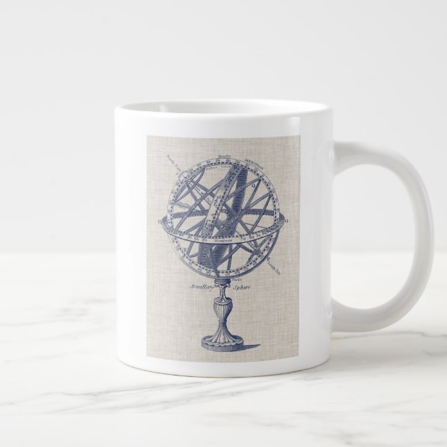 Armillary Sphere Diagramm Jumbo-Tasse (Rechts)