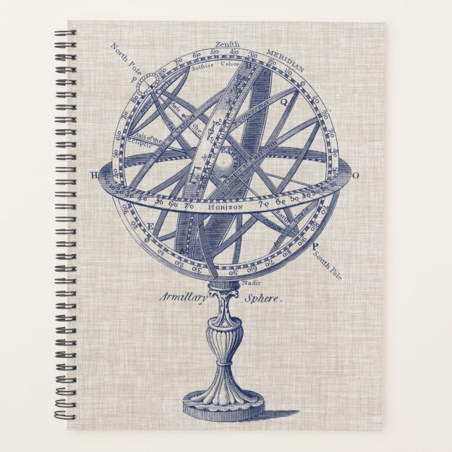 Armillary Sphere Diagramm Planer (Vorderseite)