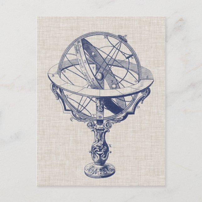 Armillary Sphere Postkarte (Vorderseite)